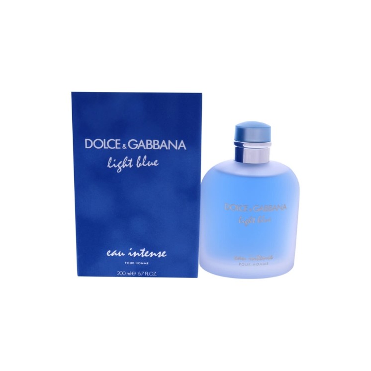 Dolce & Gabbana Light Blue Eau Intense Eau de Parfum für Männer 200 ml