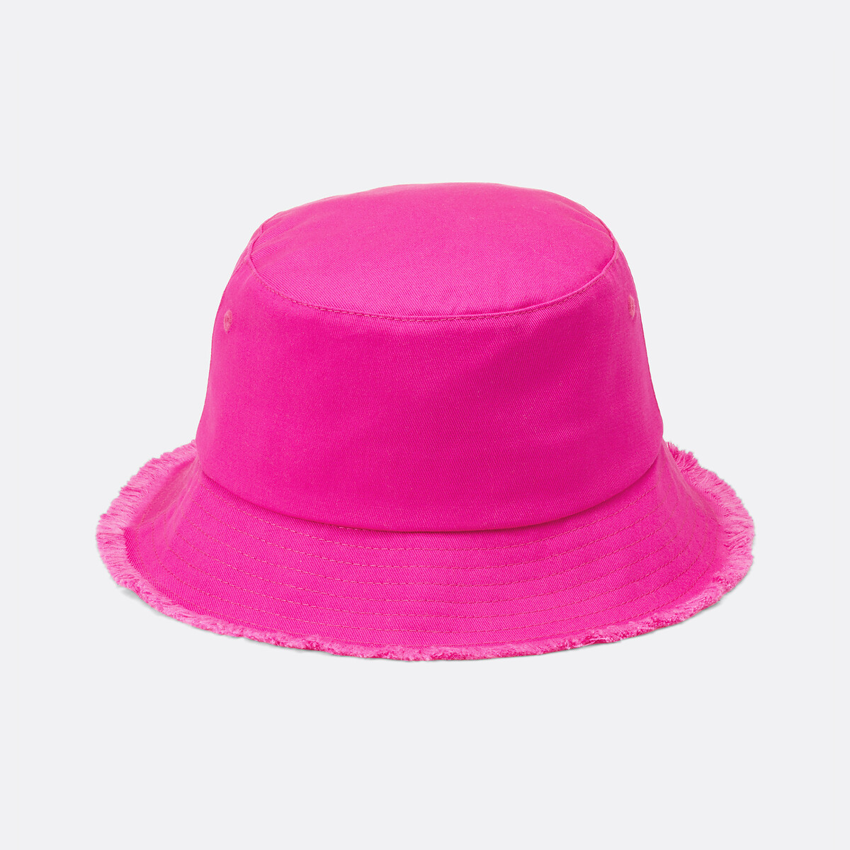 COLEÇÕES LA REDOUTE<br>Chapéu bucket com aba desfiada
