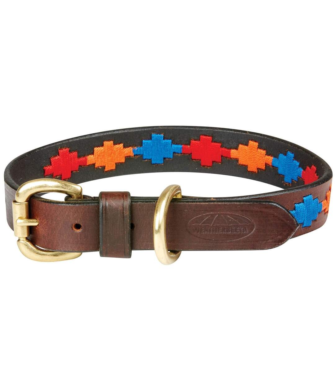 Weatherbeeta - Collier POLO - Chien (Marron / Rouge / Orange / Bleu) (S) - UTWB1260