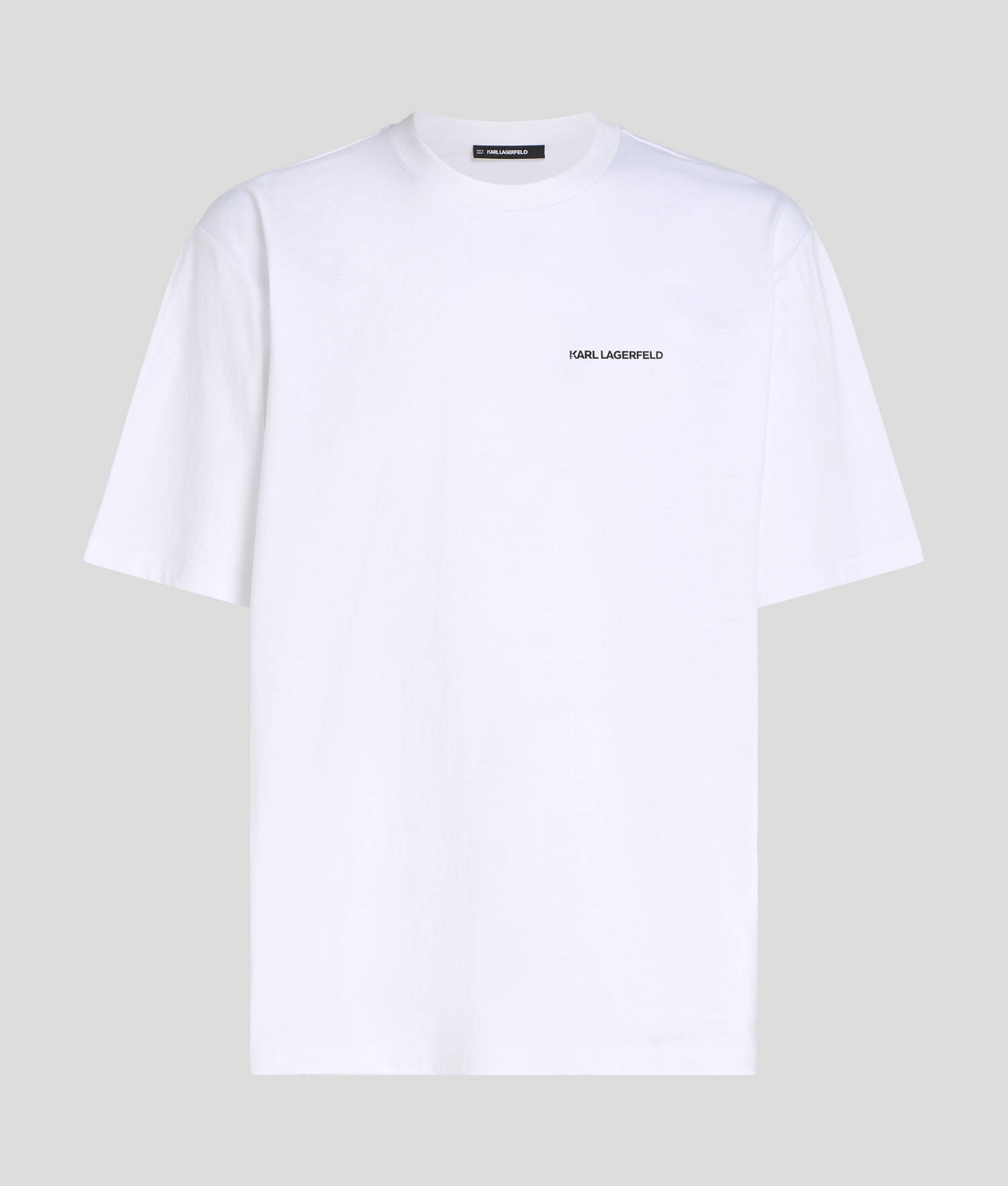 T-SHIRT AVEC GALON À LOGO KARL