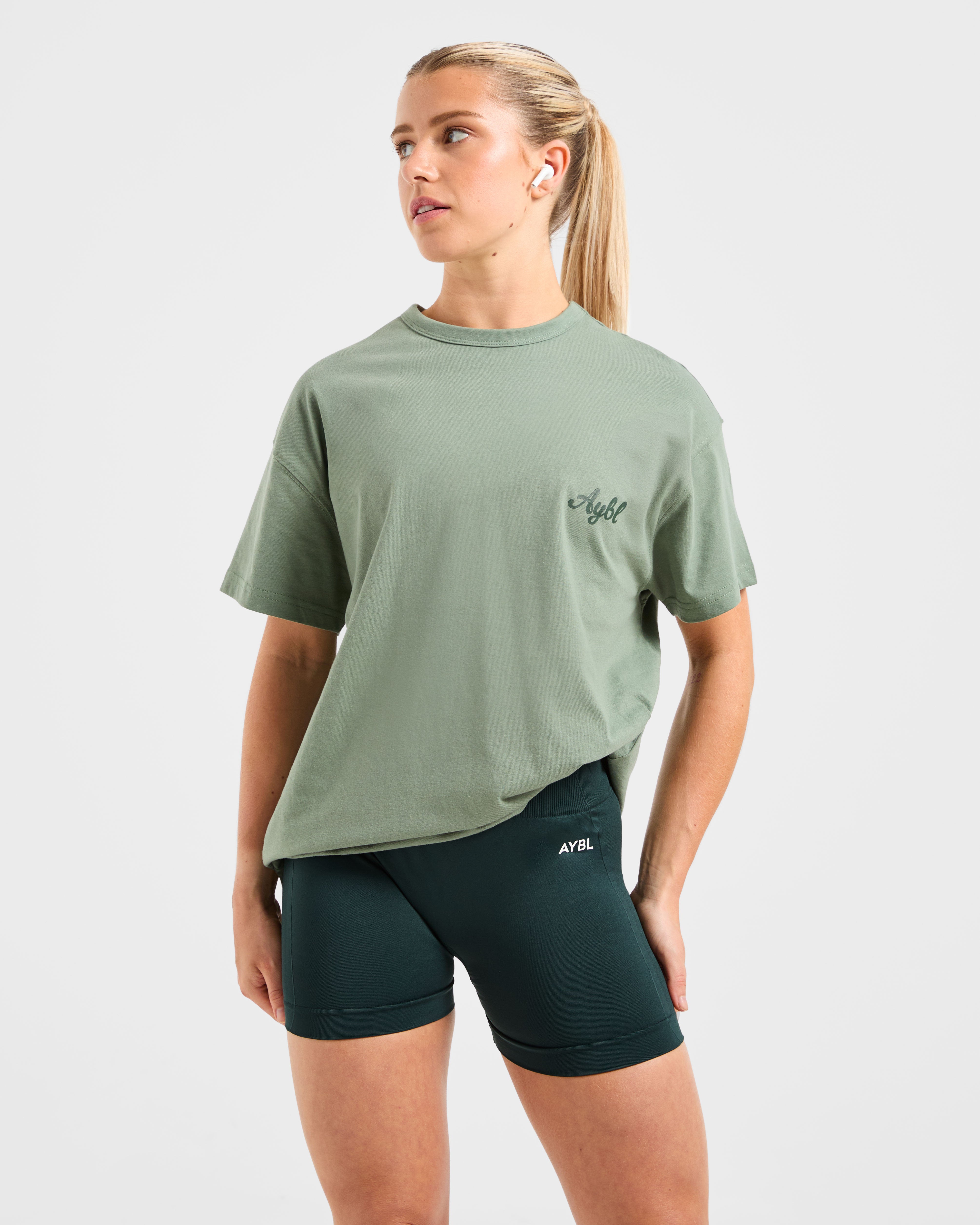 Body Achieve Mind Believe Oversized T Shirt