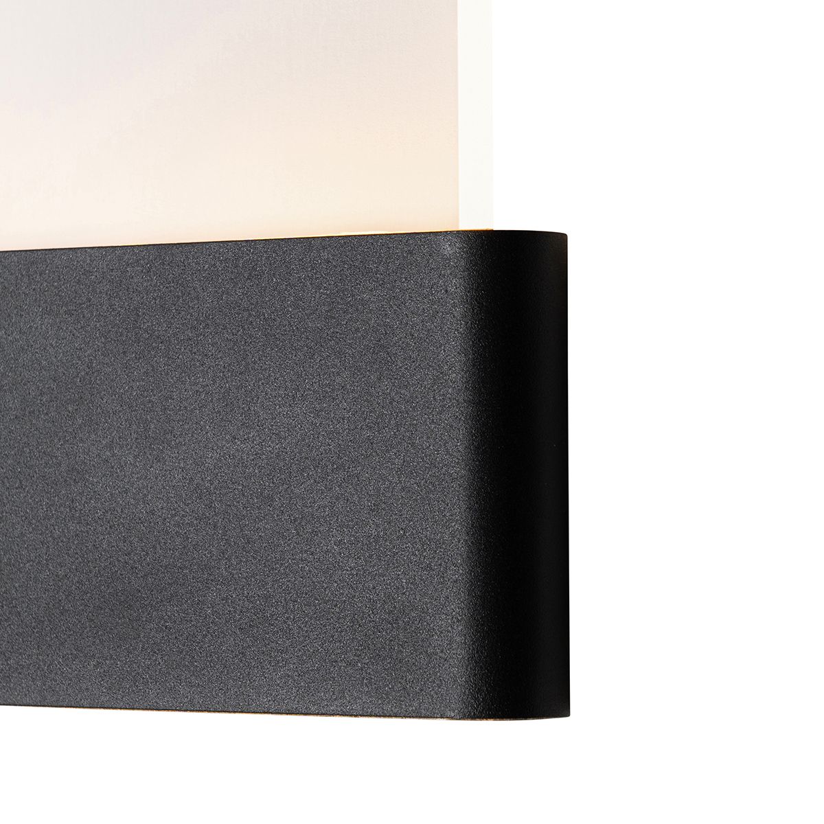 Buiten wandlamp zwart incl. LED met huisnummers IP54 - Kandi