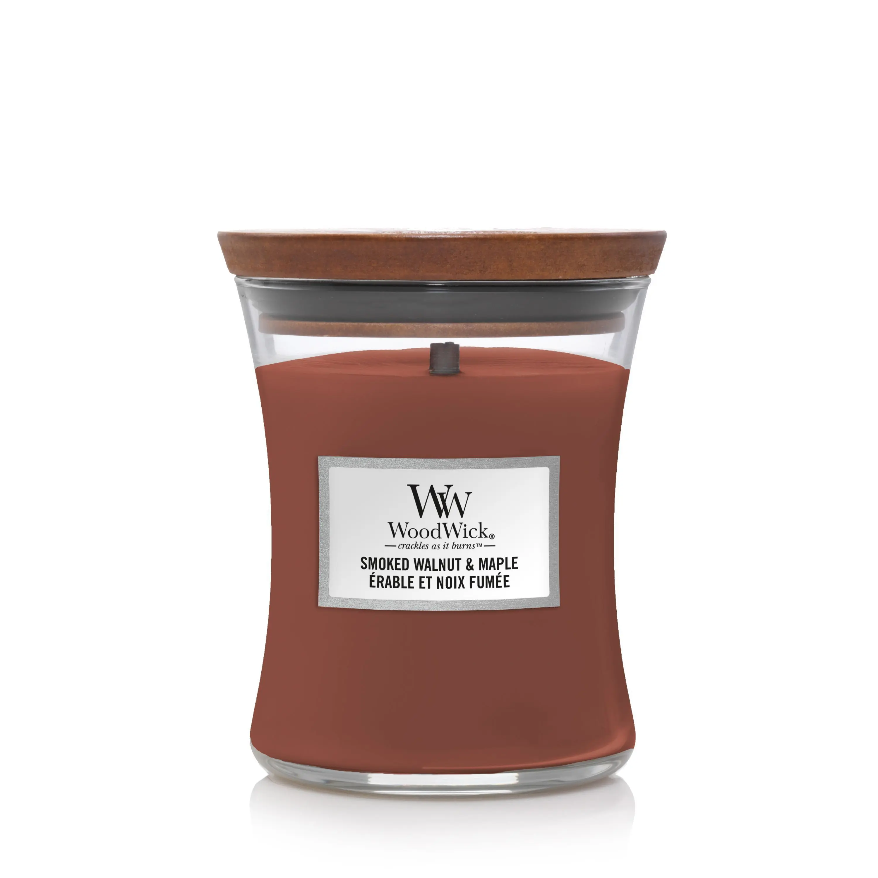Woodwick - Érable Et Noix Fumée Bougie Parfumée- Woodwick