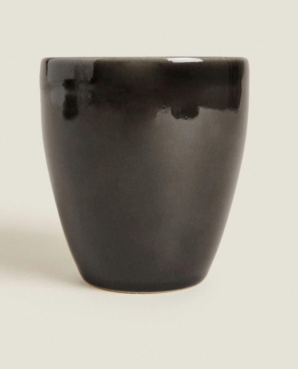 CANECA DE GRÉS PRETO