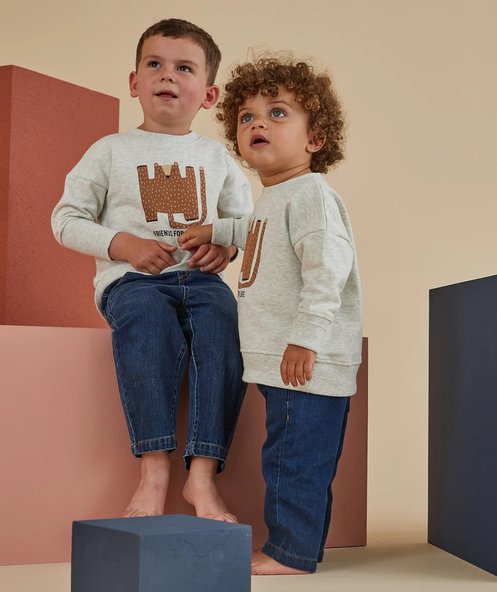 LE PANTALON ÉVOLUTIF DENIM EN COTON ET CHANVRE