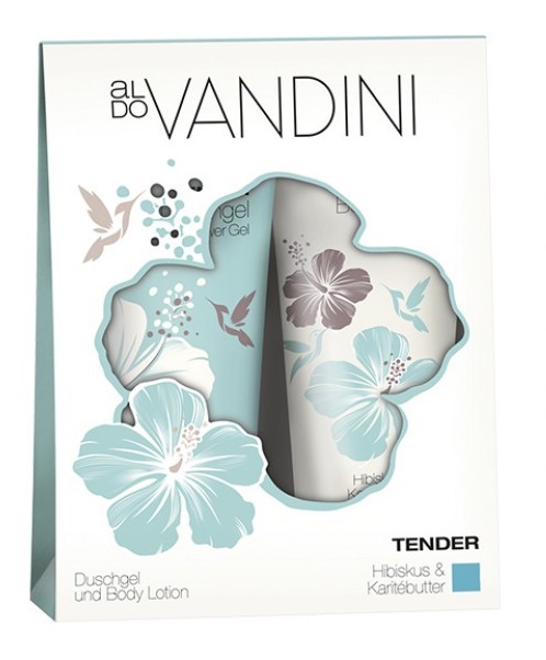 Aldo Vandini Tender Duo Set Hibiscus & Karité Butter 2x200ml