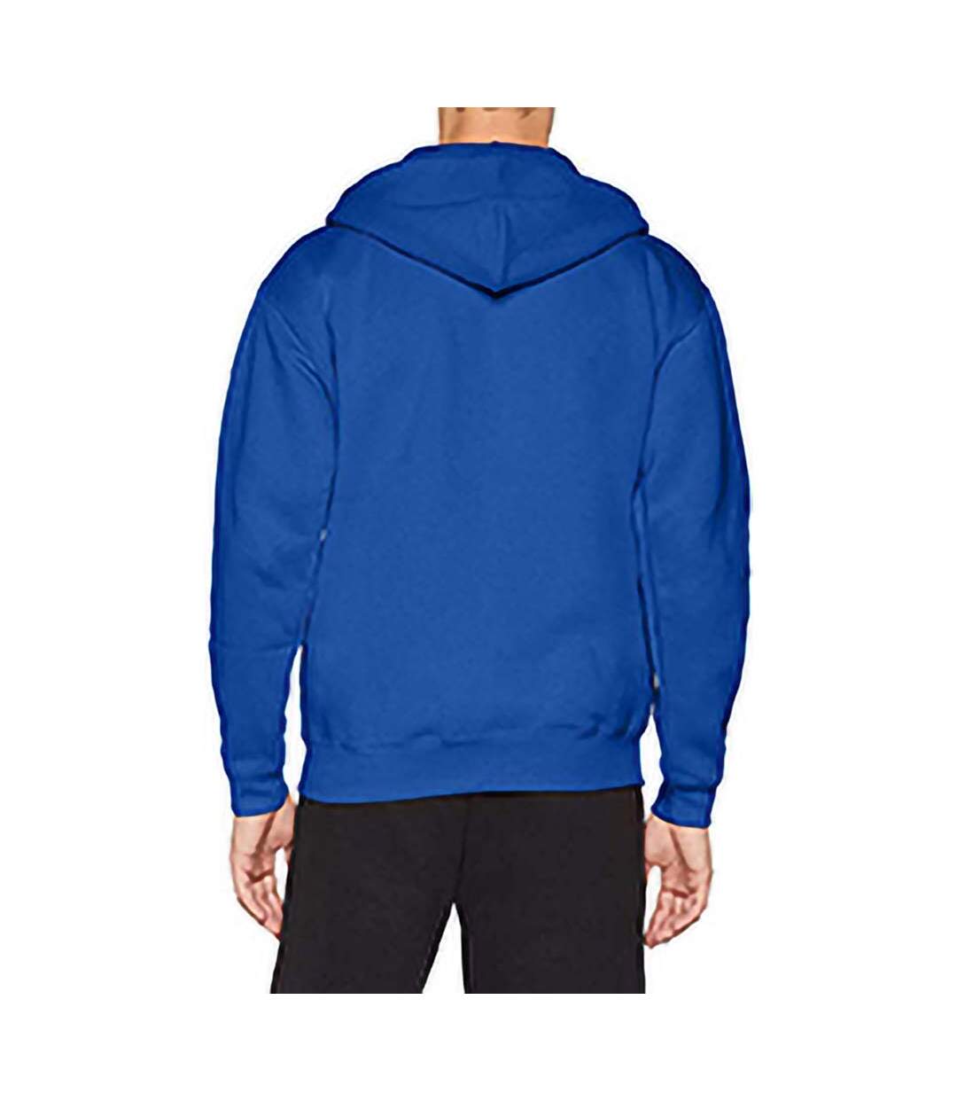 Fruit Of The Loom - Sweatshirt à capuche et fermeture zippée - Homme (Bleu roi) - UTRW3161