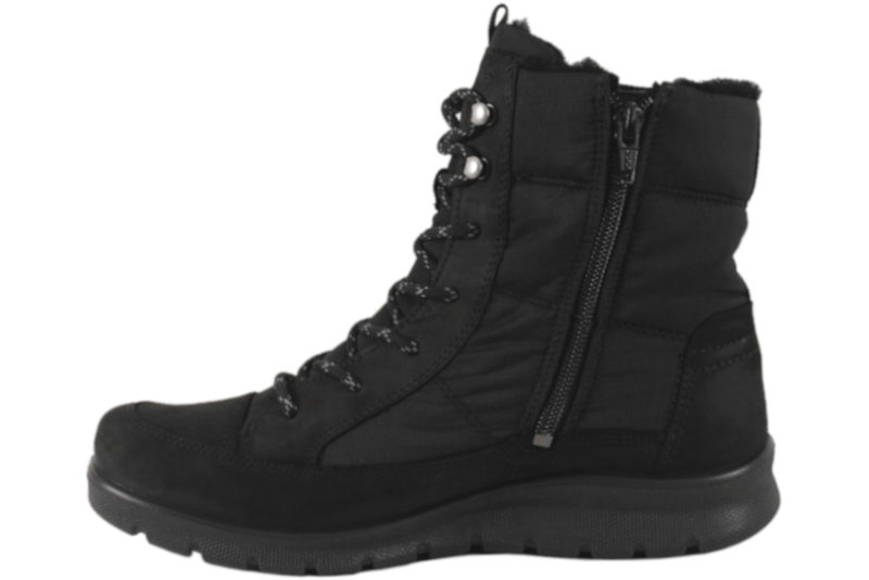 ECCO BABETT BOOT SORT VINTERSTØVLE