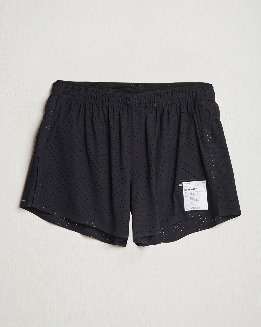 Satisfy Space-O 2.5 Distance Shorts Black