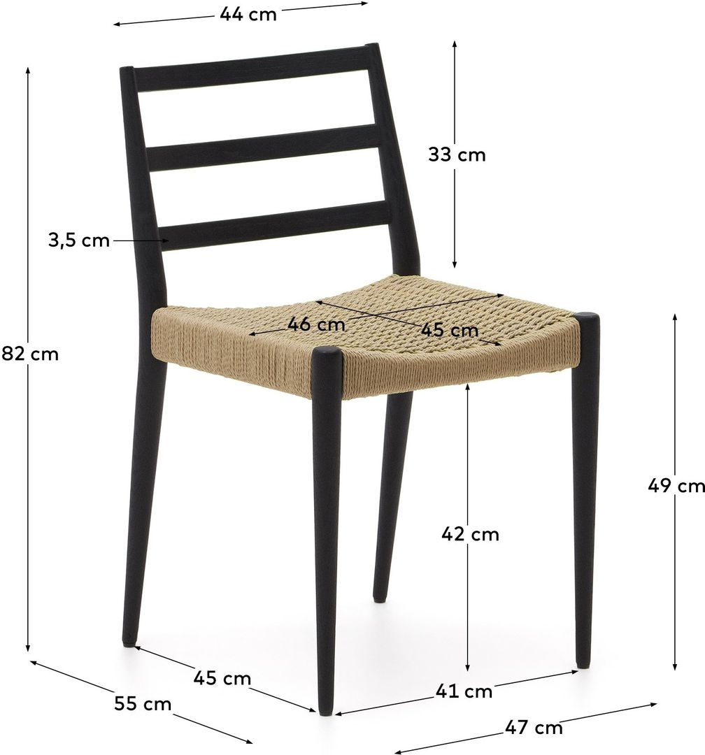 Kave Home   Analy Eetkamerstoel