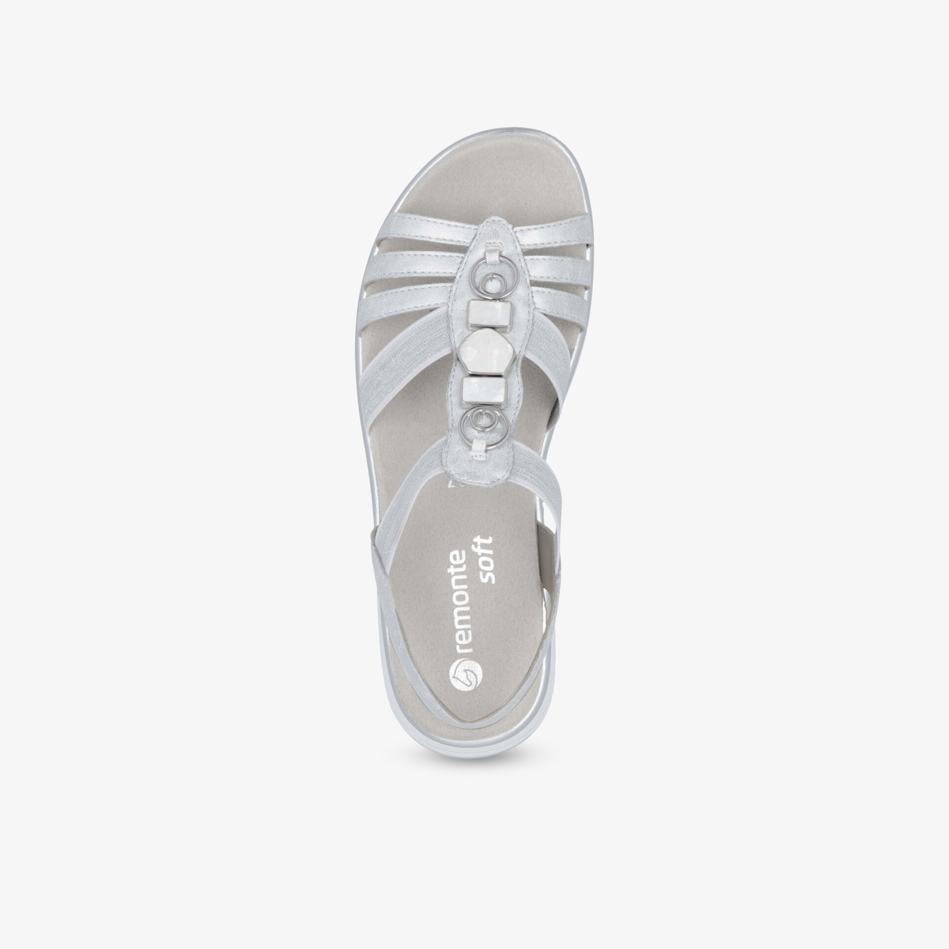 remonte Damen Sandalen silber