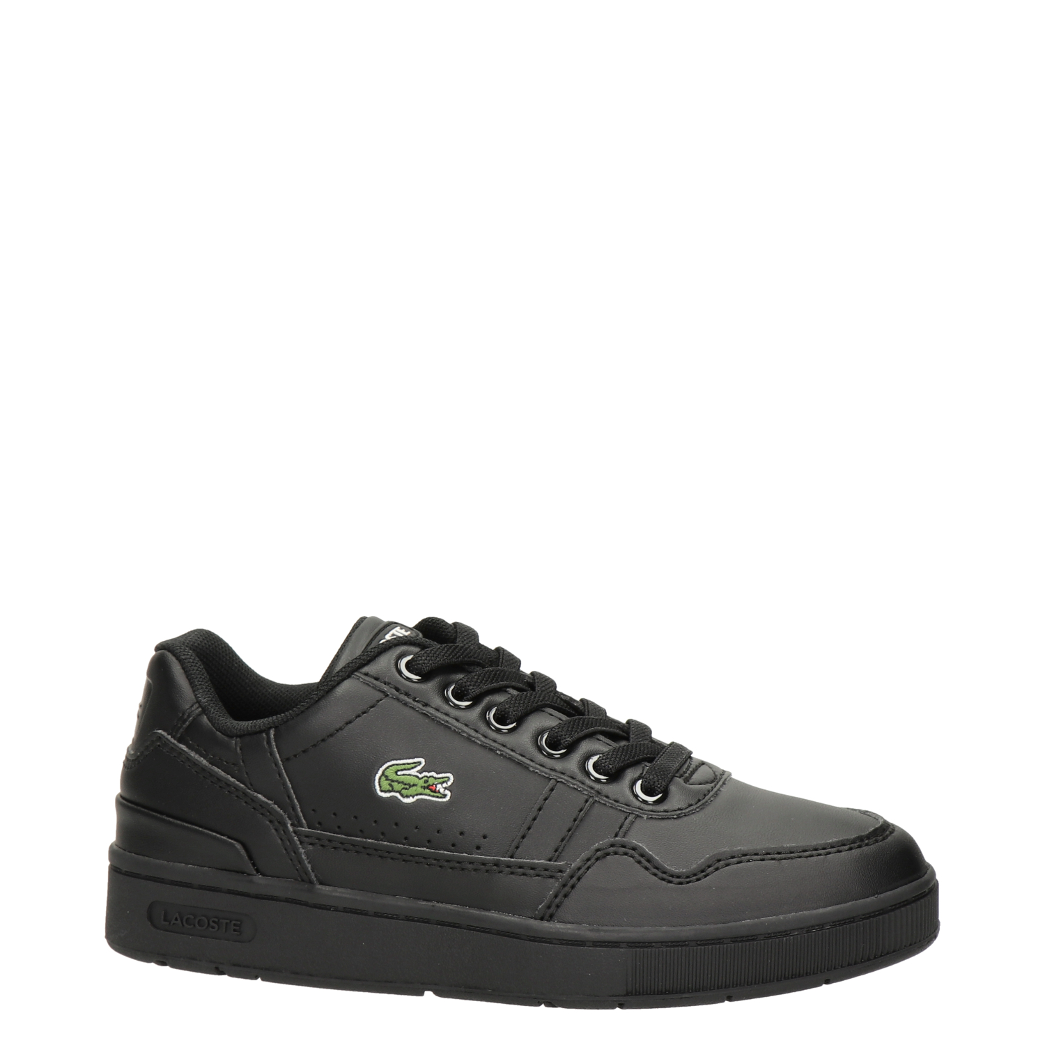 T-Clip Kids jongens sneaker Lacoste Zwart