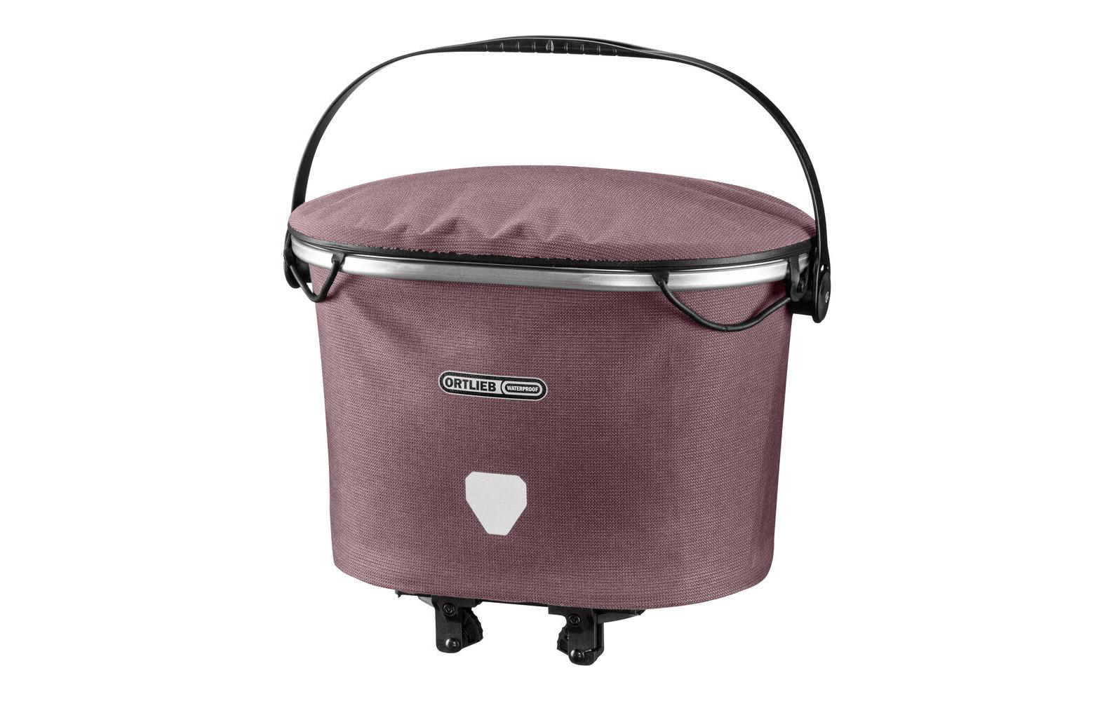 Velokorb Up-Town Rack Urban, Ash Rose<br>Gepäckträgerkorb