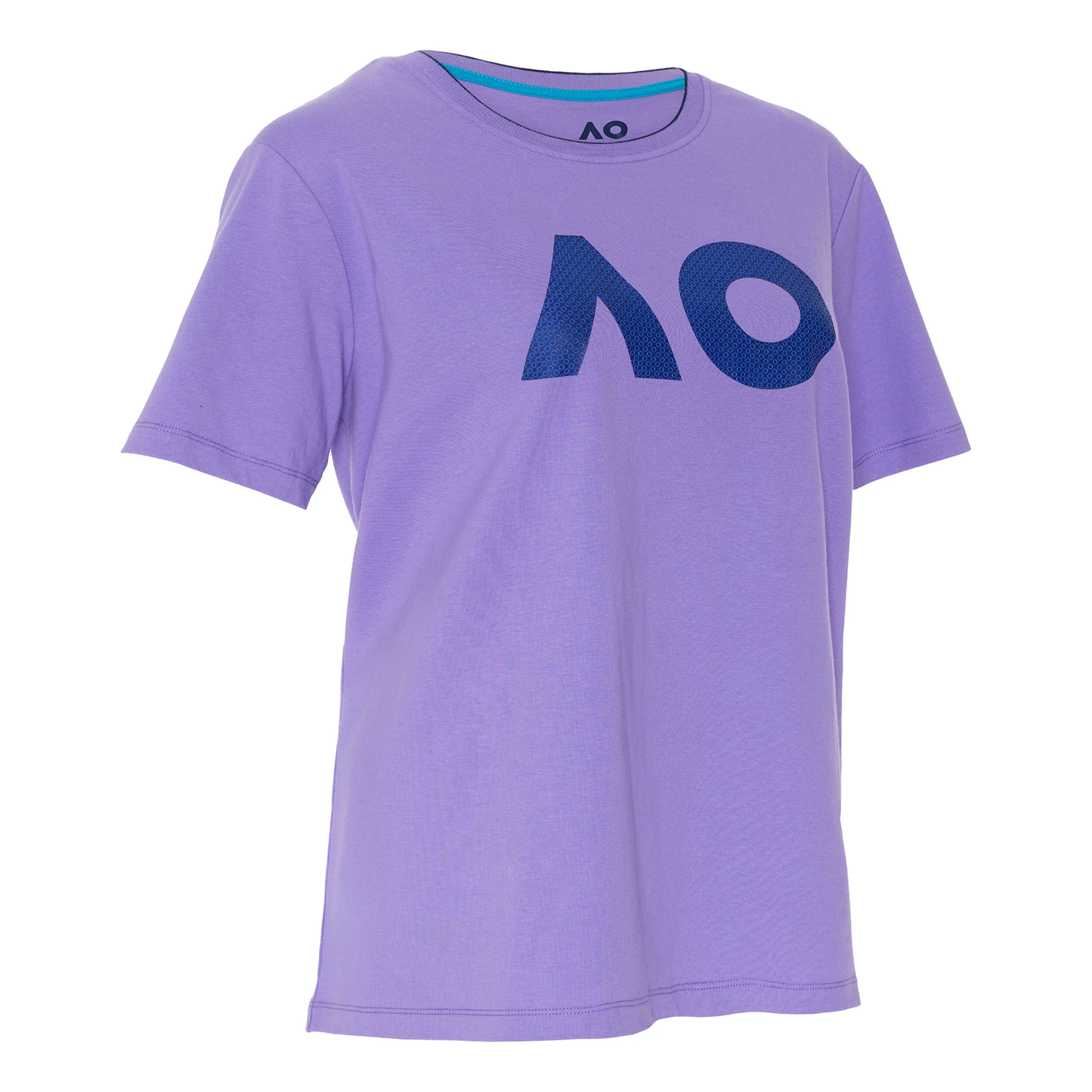 Australian Open AO Stack Print Core Logo T-shirt Femmes - Violet