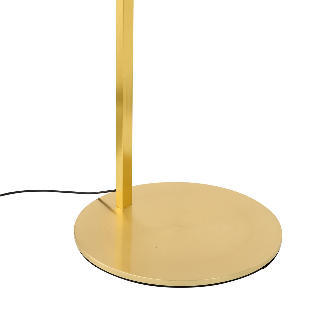 Moderne booglamp messing incl. LED met touch dimmer - Arlow