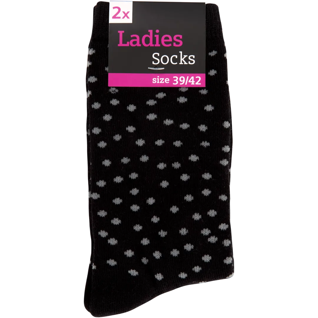 Badstof sokken Maten 35 - 42 | 2 paar | diverse varianten