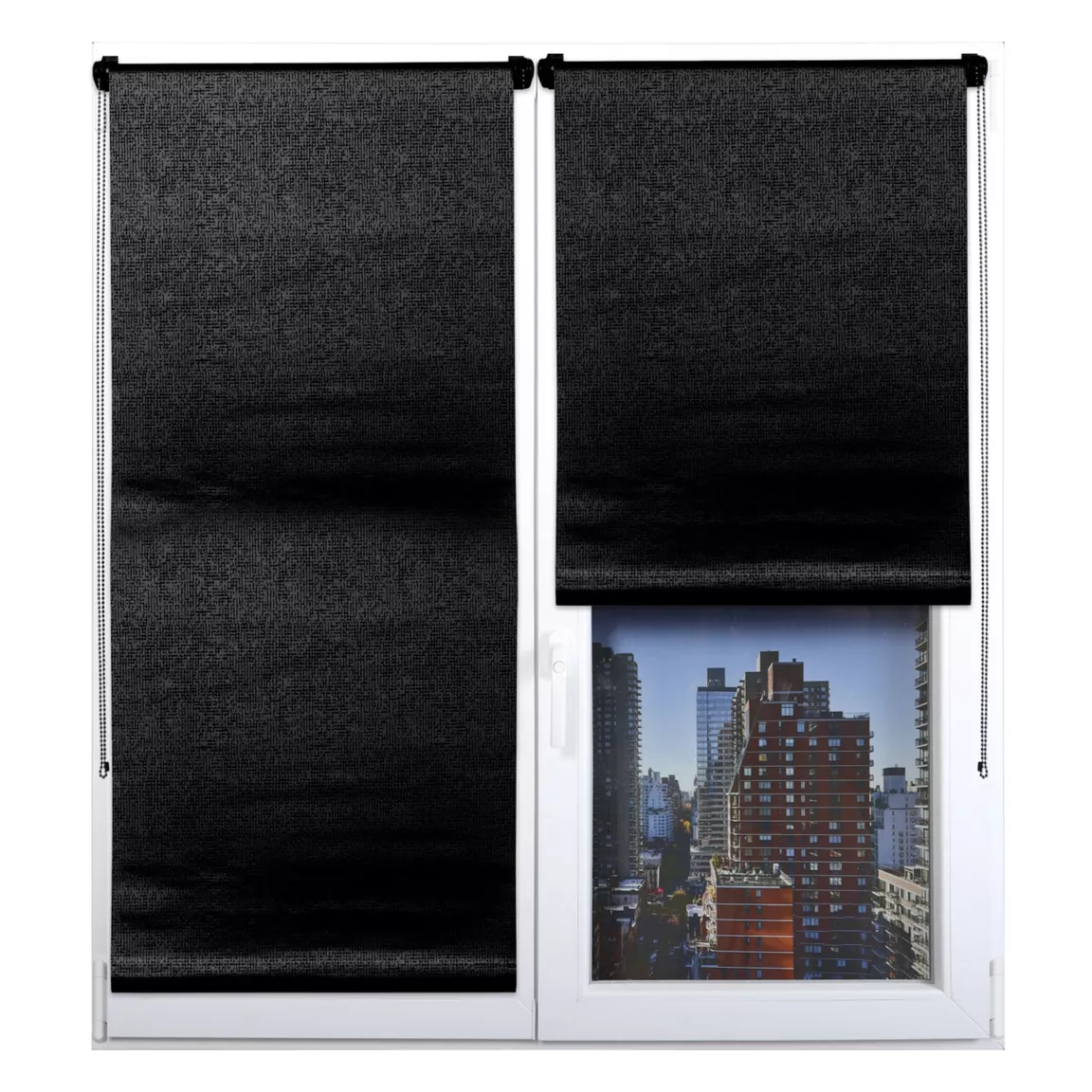 Store enrouleur occultant (60 x 90 cm) Lio Noir