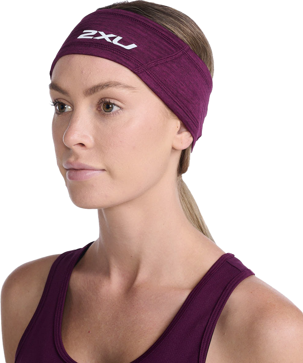 Ignition Headband Beet/Silver Reflective