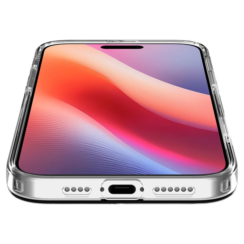 iPhone 16 Pro Max Liquid Crystal Case Gummi Hülle (ACS07984) - Crystal Clear (Transparent)