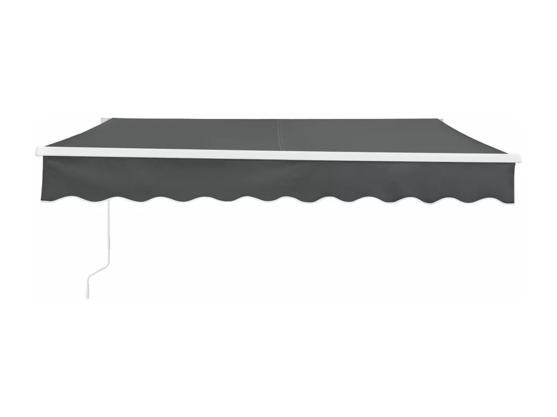 Store banne avec manivelle grise 300 x 300 x 250 cm 03_0008305