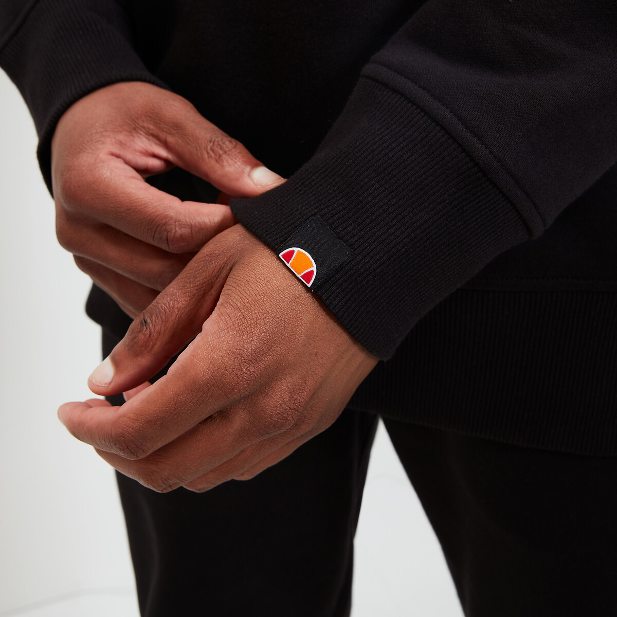 ELLESSE<br>Suéter com gola redonda e logo pequeno