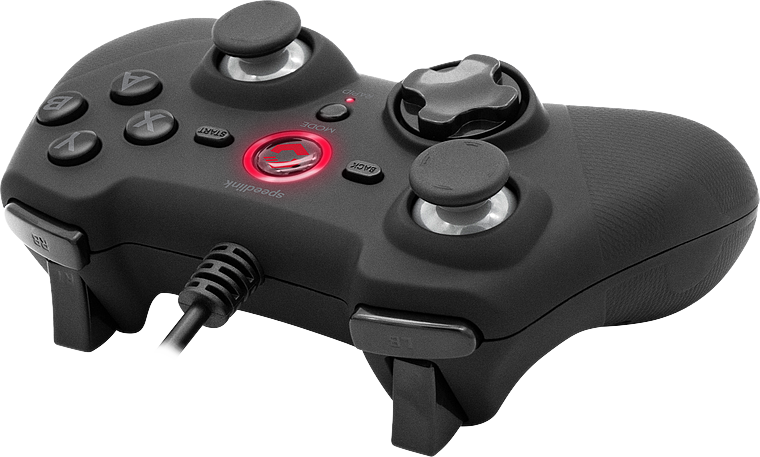 RAIT Gamepad - til PC/PS3/Switch/OLED, sort