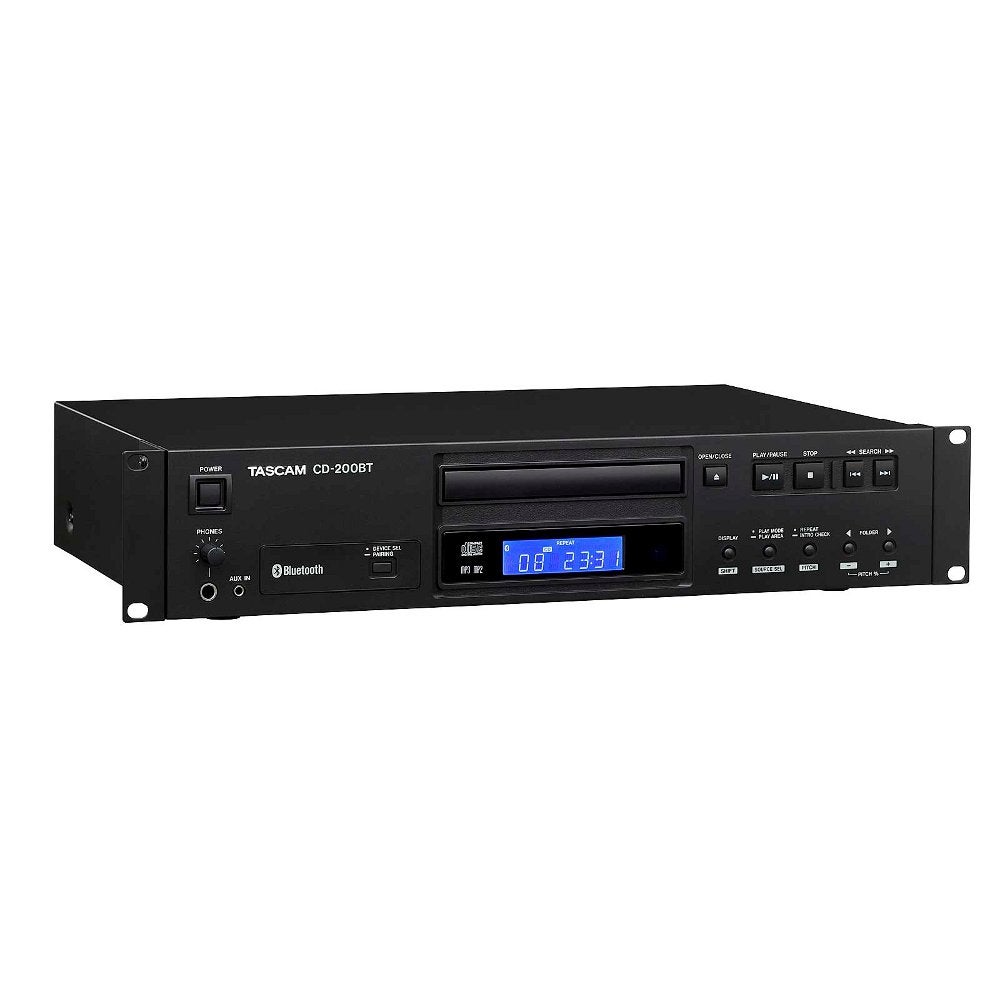 Tascam CD-200BT CD-speler met Bluetooth ontvanger