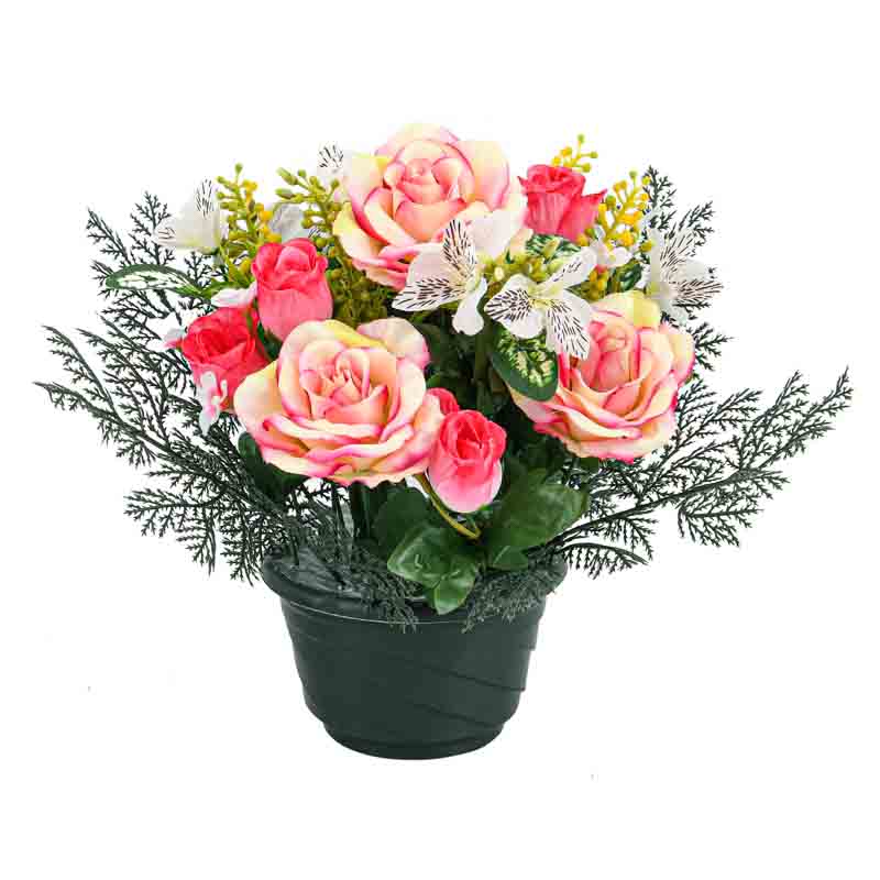 Coupe de fleurs artificielles
