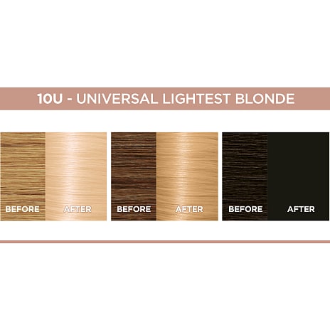 Permanent hårfarve 10U Lightest Blonde