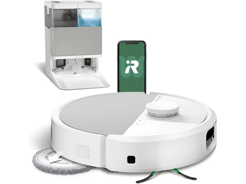 iRobot Saug- und Wischroboter Roomba Plus 505 Combo   AutoW Der Saugwischroboter mit ausfahrbaren Wischpads für eine verbesserte Kantenreinigung