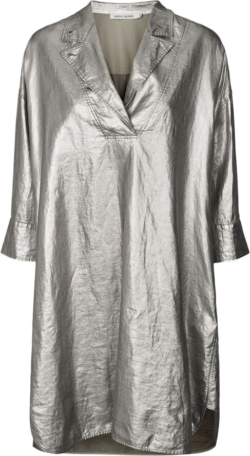 Rabens Saloner Antique silver kaftan - Hardis Antique silver