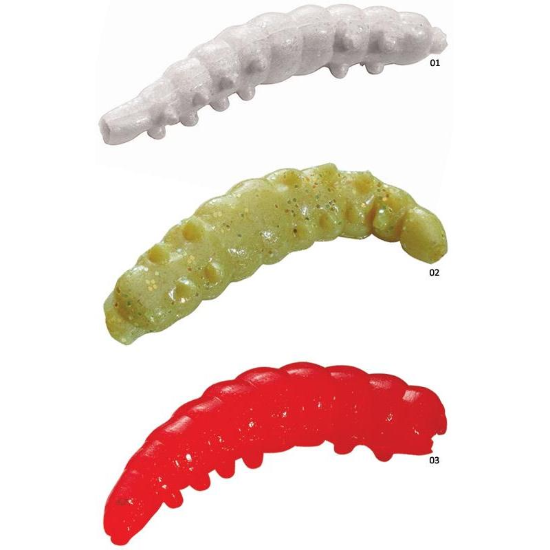 Appat Berkley Powerbait Honey Worms Garlic - Par 25