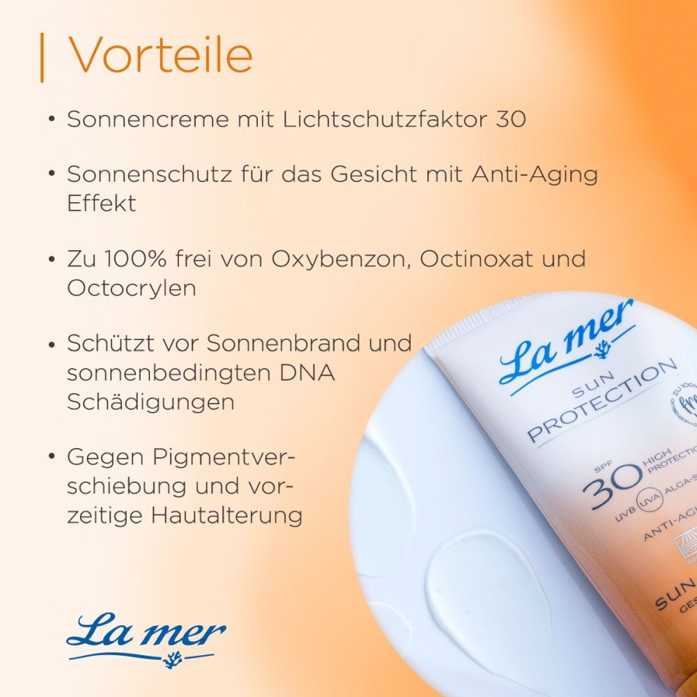 La mer Sun Protection SPF 30 Gesicht