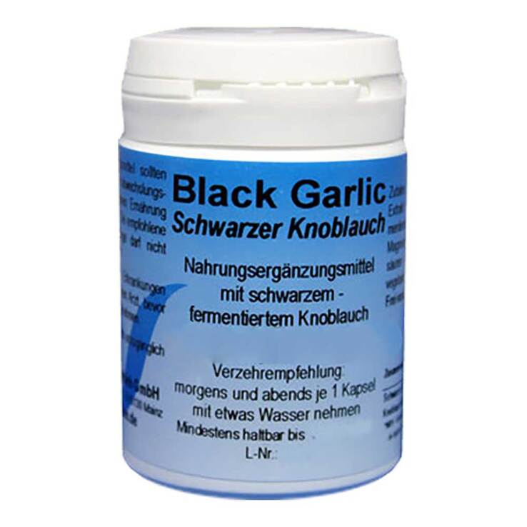 Black Garlic schwarzer Knoblauch Kapseln, 120 St