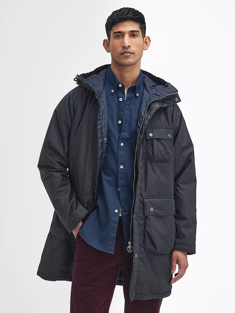 BARBOUR Parka WINTER dunkelblau