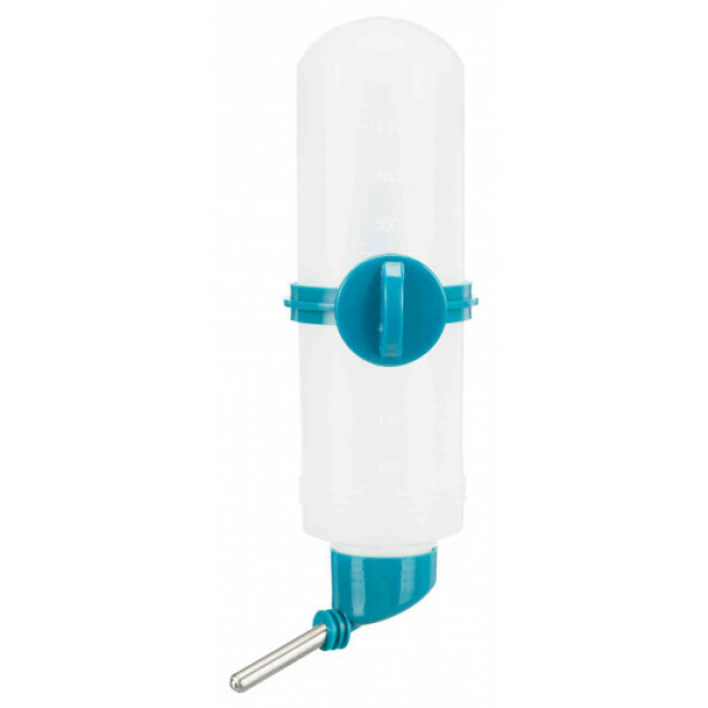 Biberon pour rongeurs avec fixation par vis en plastique