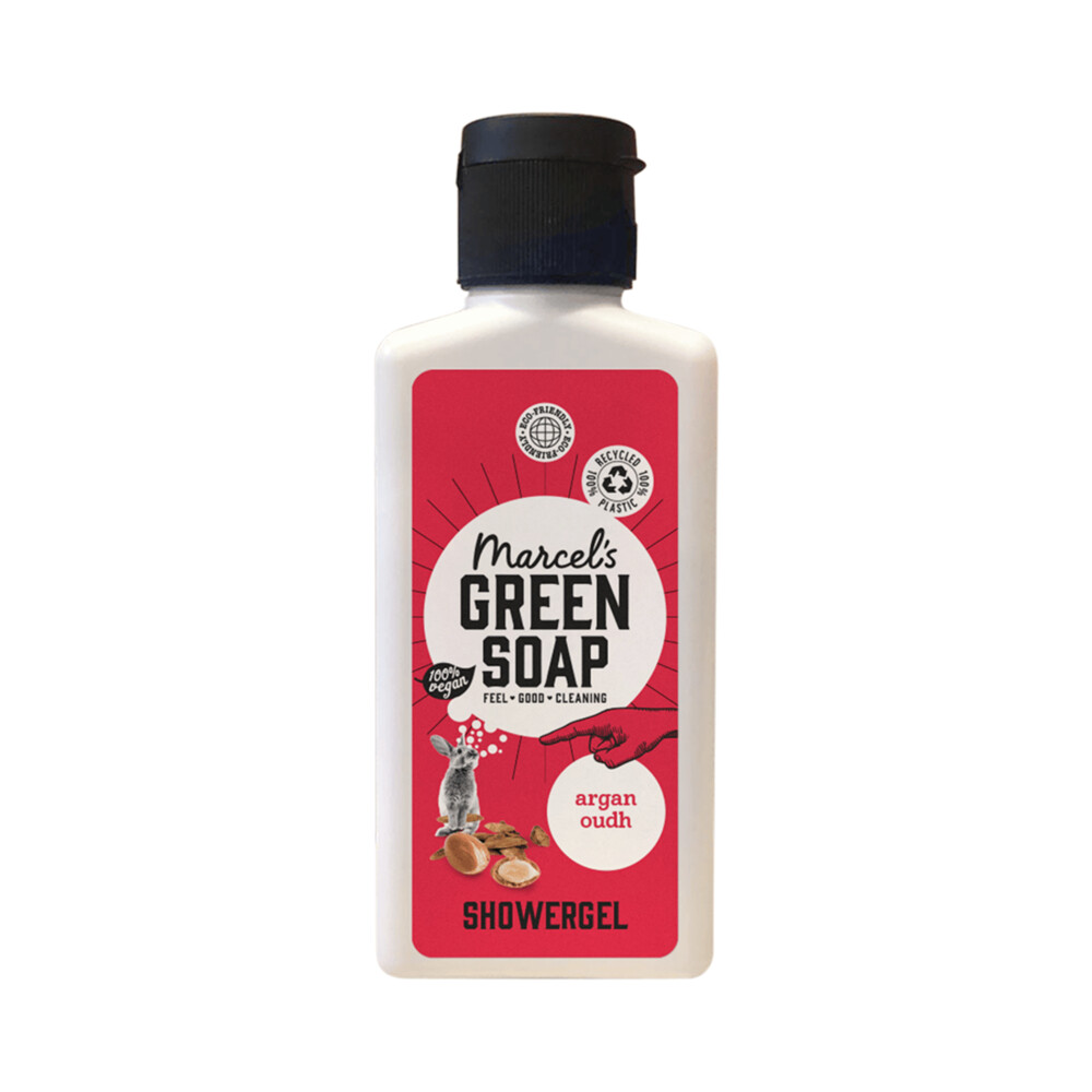 Marcel’s Green Soap Showergel argan & Oudh MINI (100 ml)