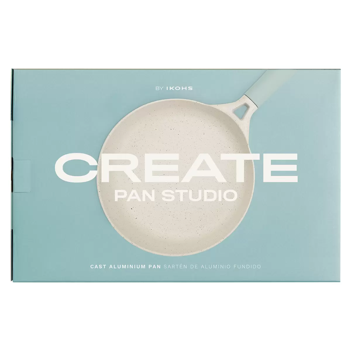 Pfanne CREATE weiss,hellblau