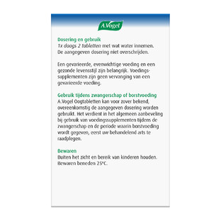A.Vogel Oogtabletten 60TB