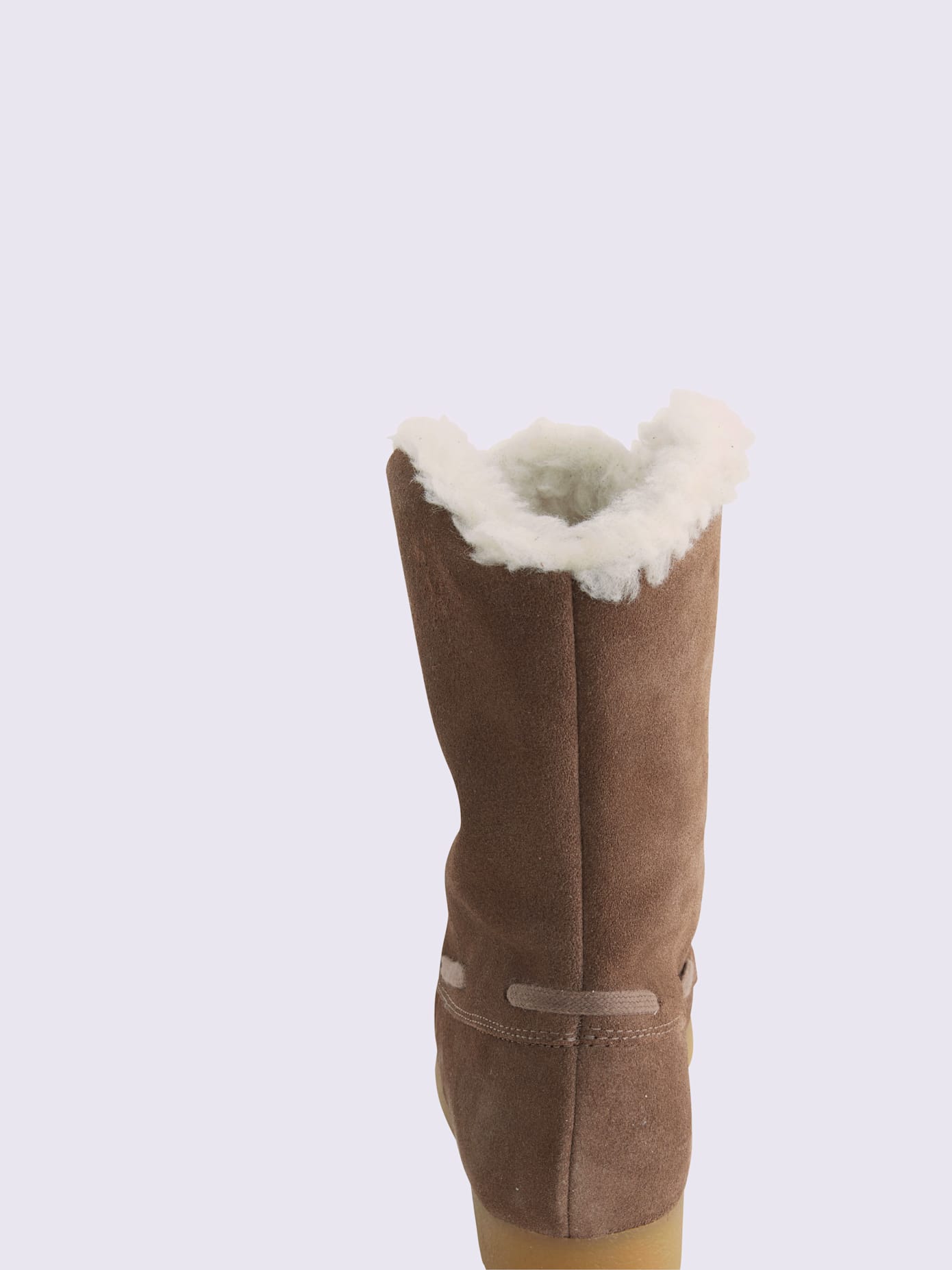 Bottines cuir velours vachette doux
