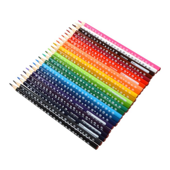 POCHETTE 24 CRAYONS DE COULEURS