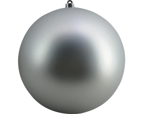Lafiora kerstbal Ø 20 cm mat zilver