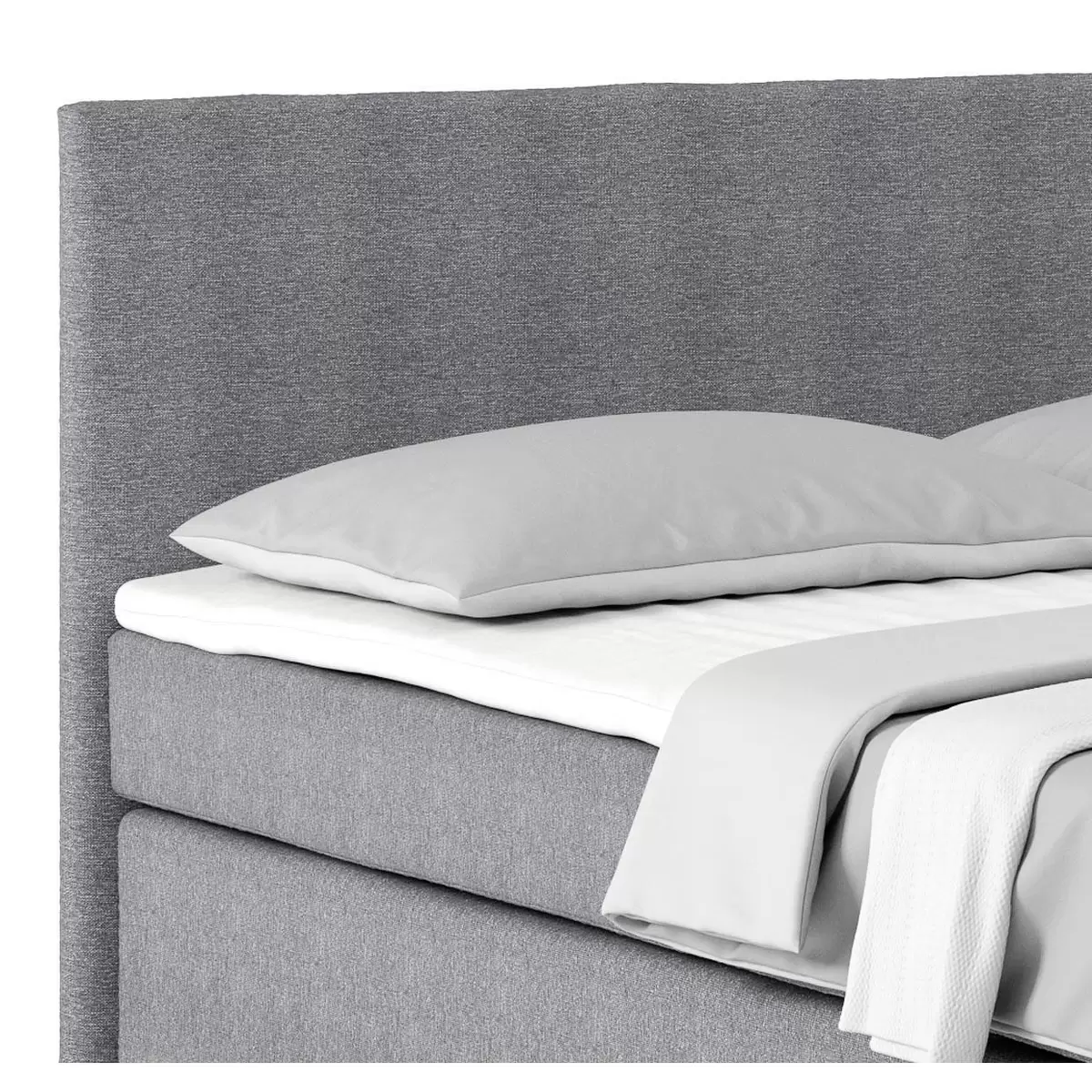 Boxspringbett Nero 160 x 200 Graubraun