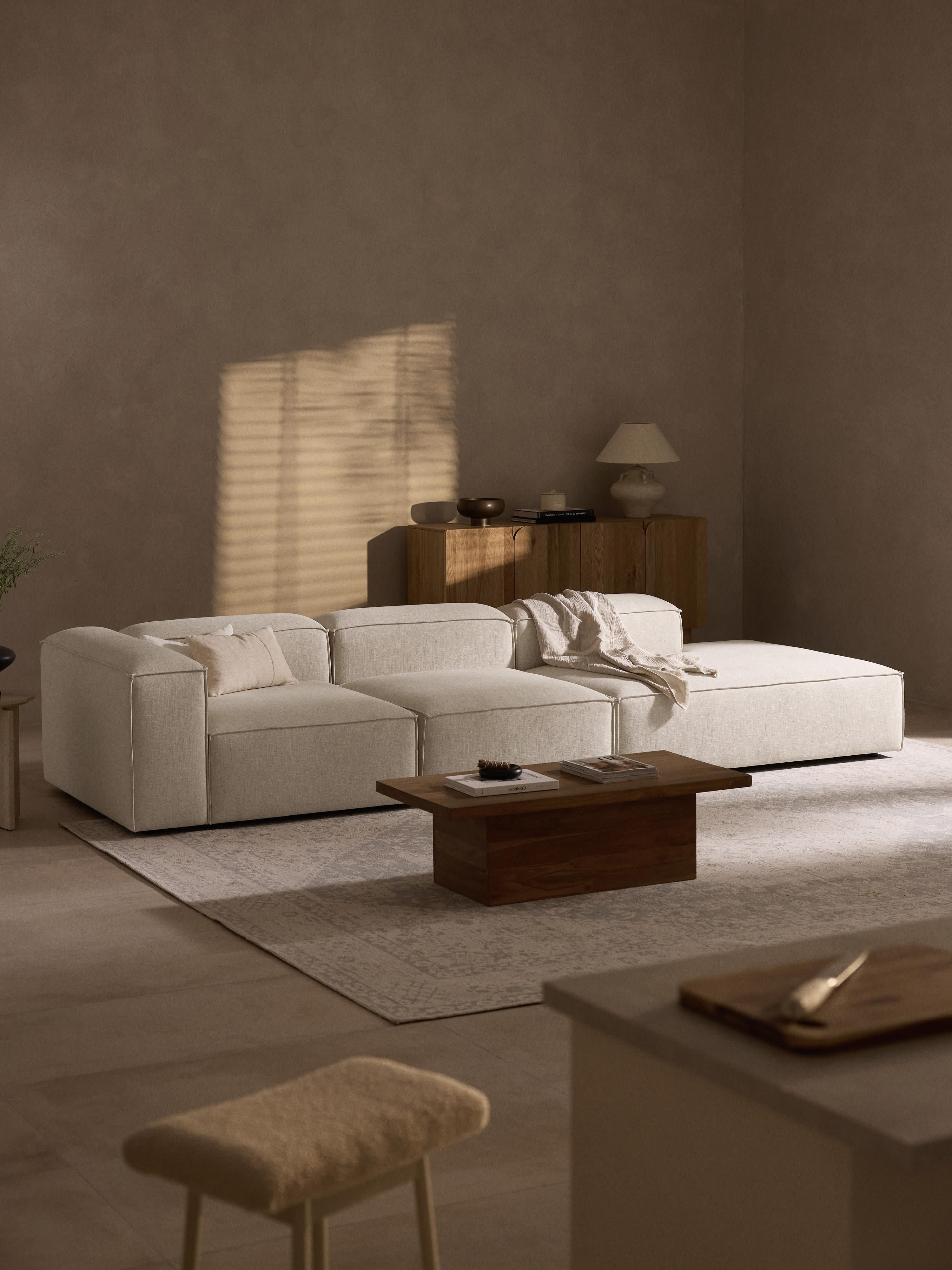 Modulaire XL chaise longue Lennon van linnenmix