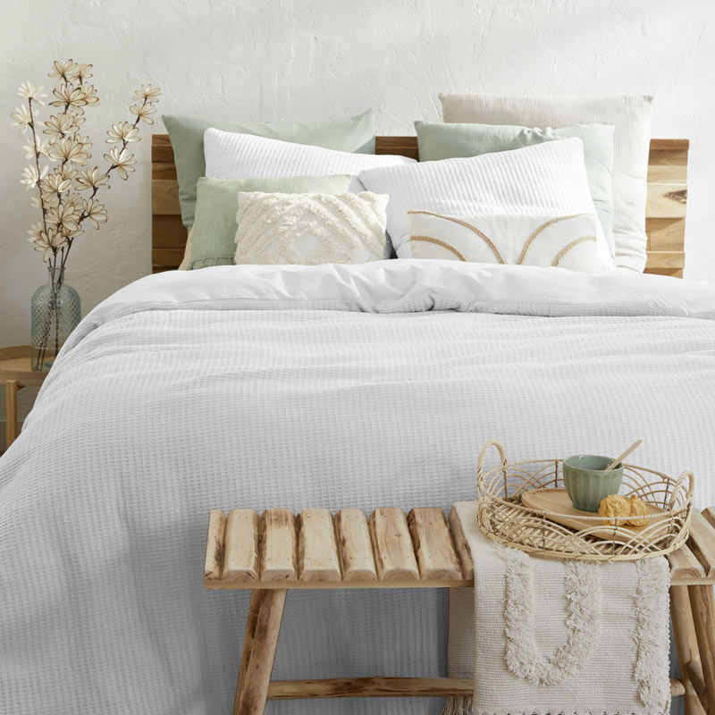 Housse de couette 'Lune de Miel' blanche