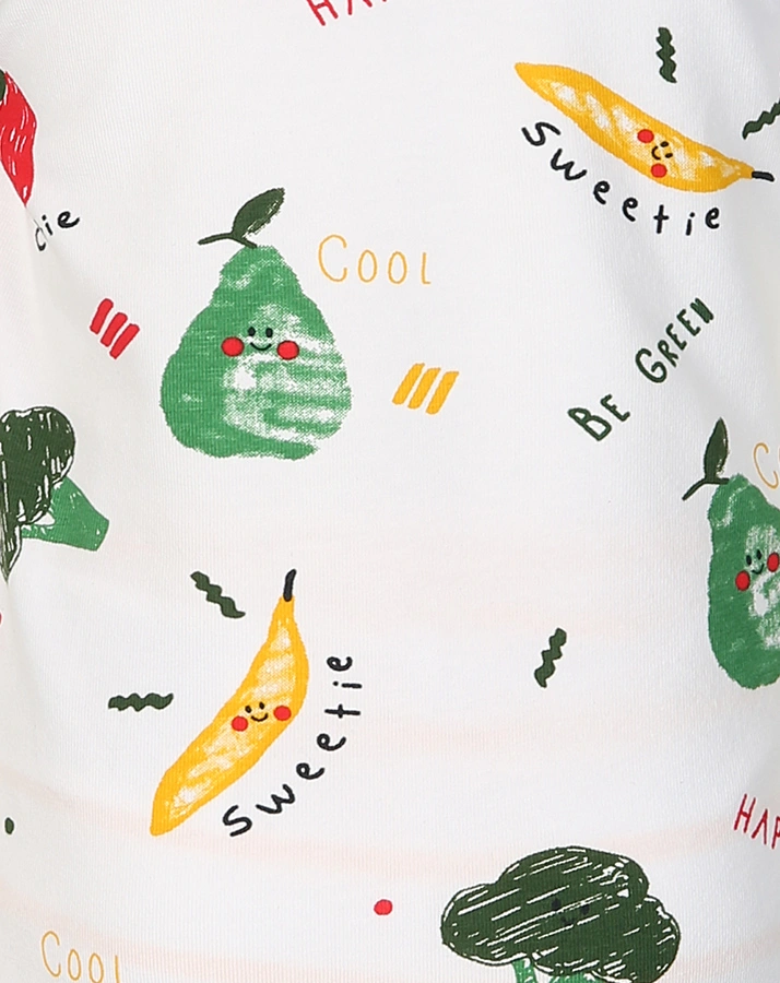T-Shirt NBNUTTEHE mit Shorts in weiß