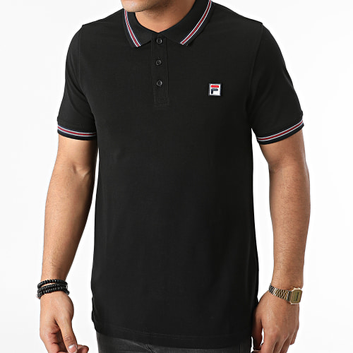 Polo Manches Courtes Matcho 689128 Noir