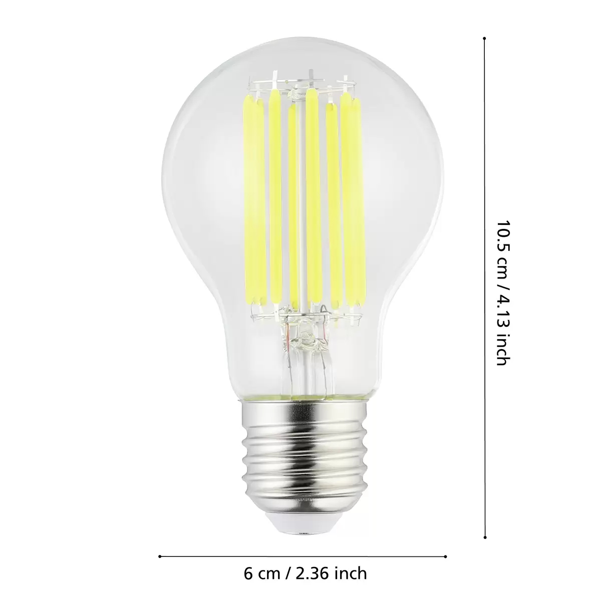 LED-Leuchtmittel LED High Efficiency Transparent