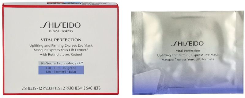 Patchmaskers Shiseido Vital Perfection Liftend effect