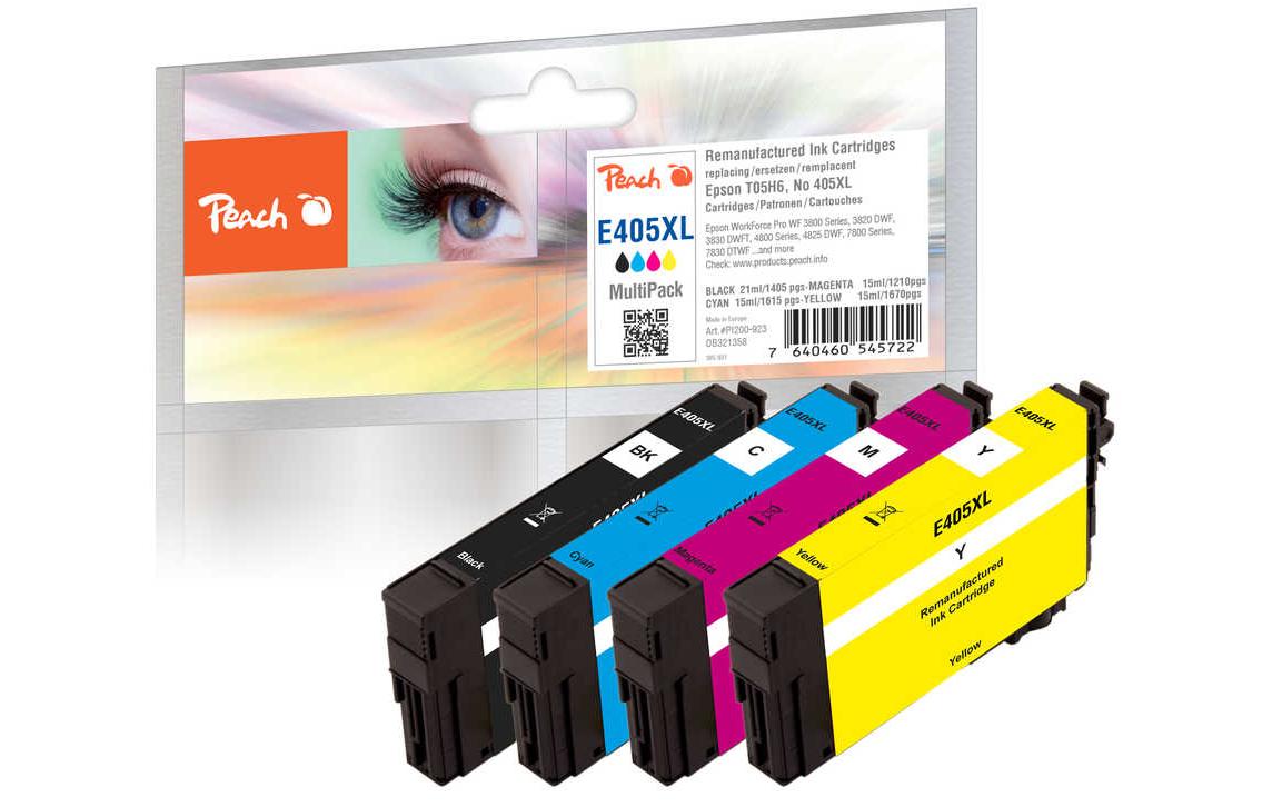 Tintenset Epson No. 405XL MultiPack BK/C/M/YDruckerpatrone, Black, Cyan, Magenta, Yellow